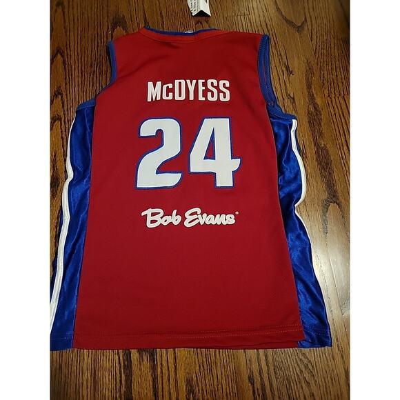 Antonio Mcdyess Detroit Pistons Jersey Basketball Youth Large 14-16 Boys - Picture 8 of 8